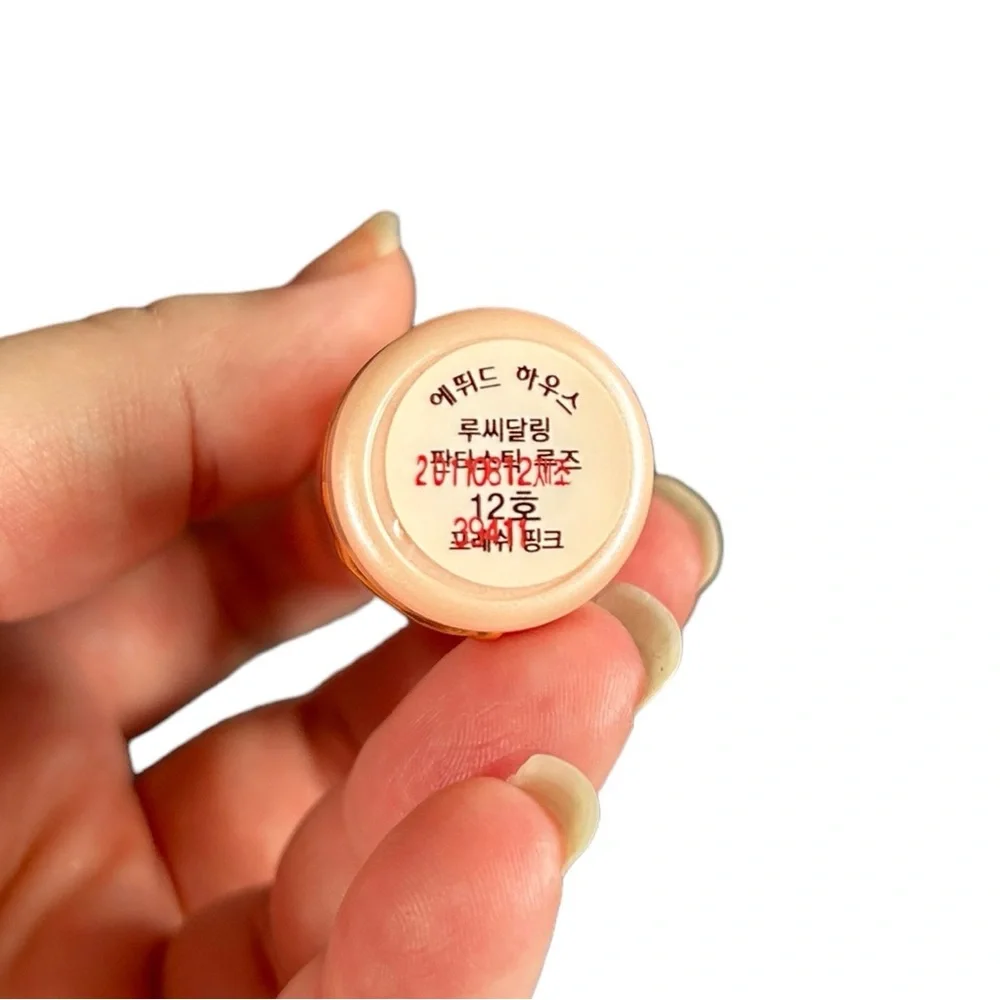 Etude House Miss Tangerine LUCIDarling Fantastic Rouge Lipstick 12 Pink Disc NWT